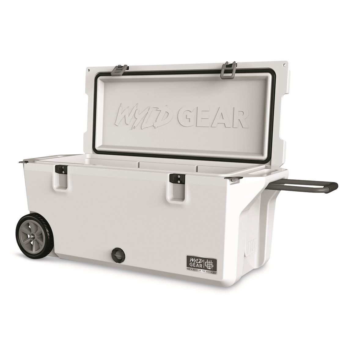 WYLD Gear® Freedom Series 110-Quart Hard Cooler, White
