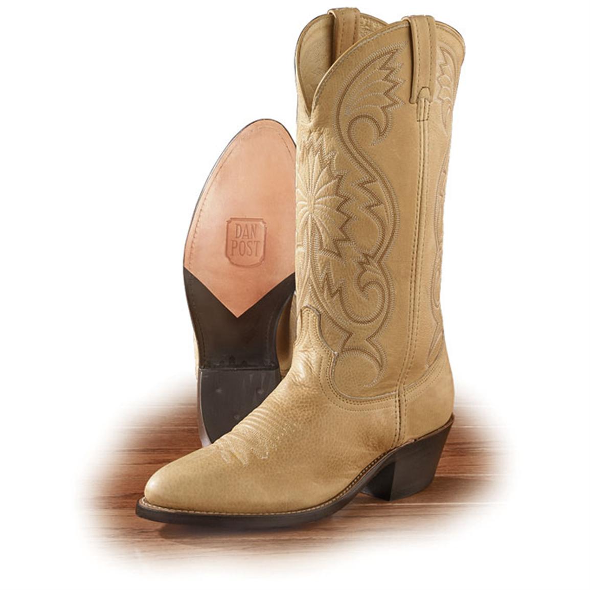 elk hide cowboy boots