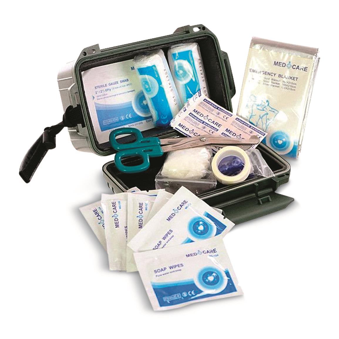 Mil-Tec First Aid Kit with Waterproof Hard Case