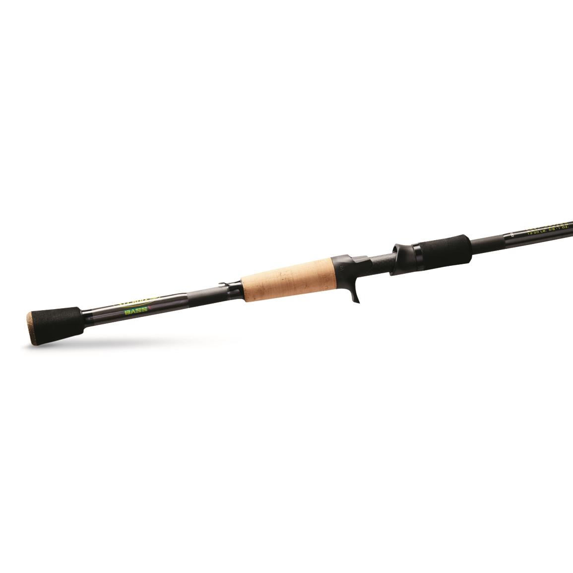 St. Croix Bass X Casting Rod, 6'6" Length, Medium Heavy Power, Fast Action