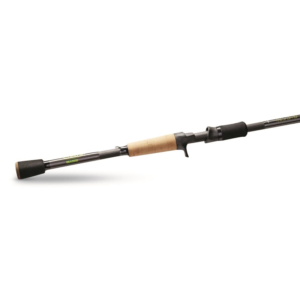 St. Croix Bass X Casting Rod, 7'1" Length, Medium Heavy Power, Fast Action