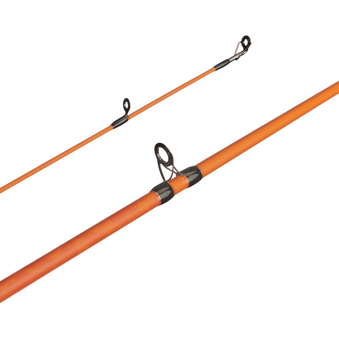 Zebco Roam Baitcast Reel and Fishing Rod Combo, 6-Foot 6-Inch 2-Piece  Medium-Heavy Power, Fast Action Rod, DynaMag Cast Control, 6.1:1 Gear  Ratio