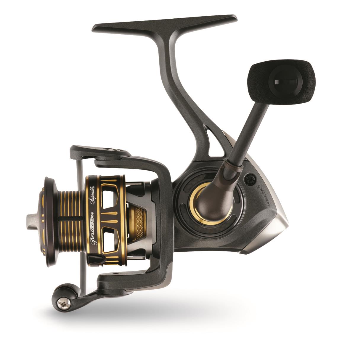 Plueger Supreme XT Spinning Reel, Size 25, 5.2:1 Gear Ratio