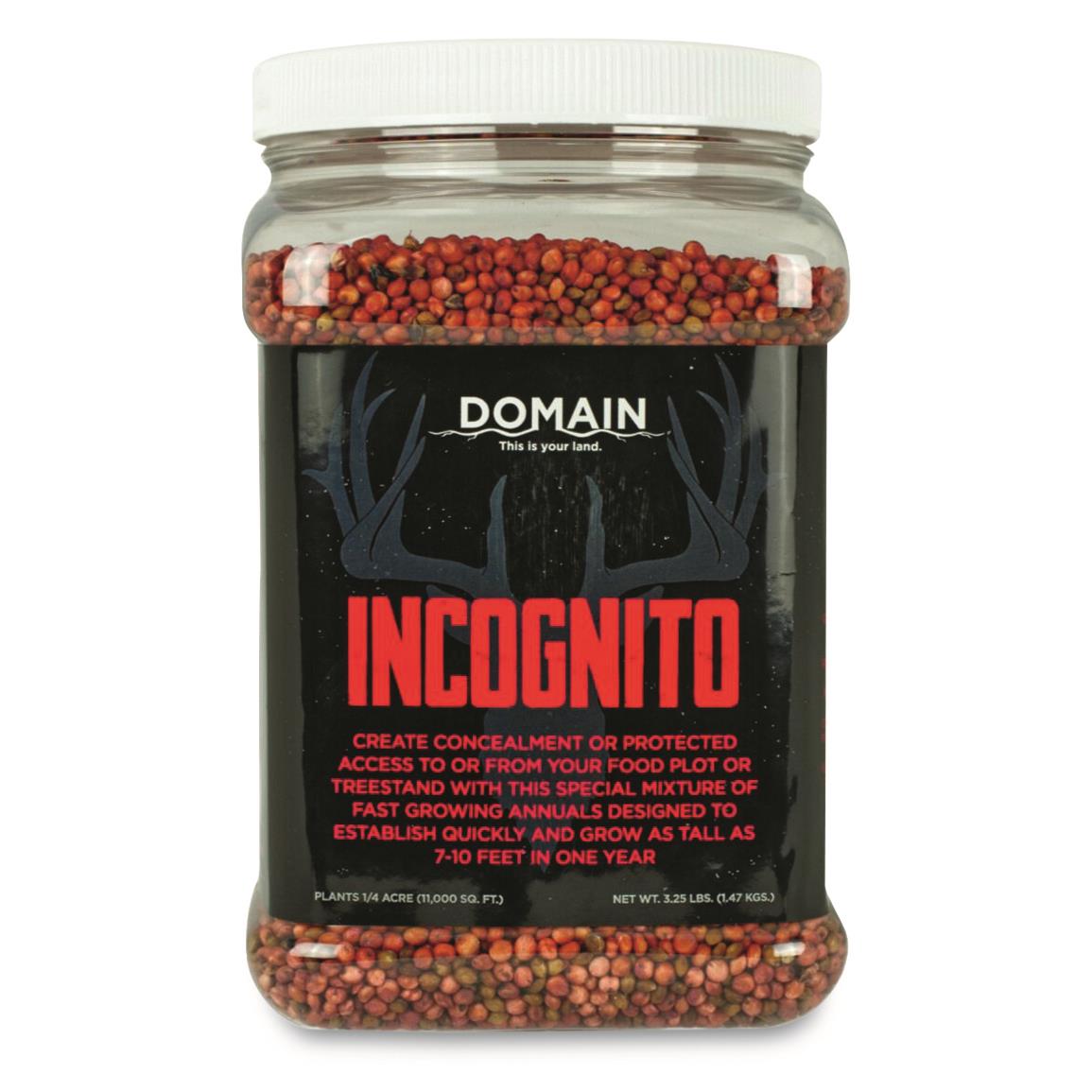 Domain Incognito Food Plot Seed, 3.25 lbs.