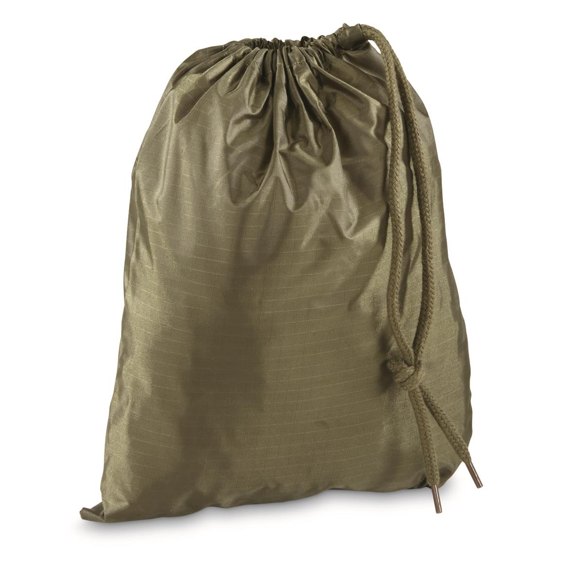 U.S. Municipal Surplus Ditty Bags, 5 Pack, New, Olive Drab