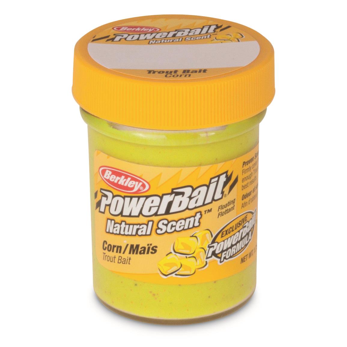 Berkley PowerBait® Natural Scent Trout Bait, Yellow