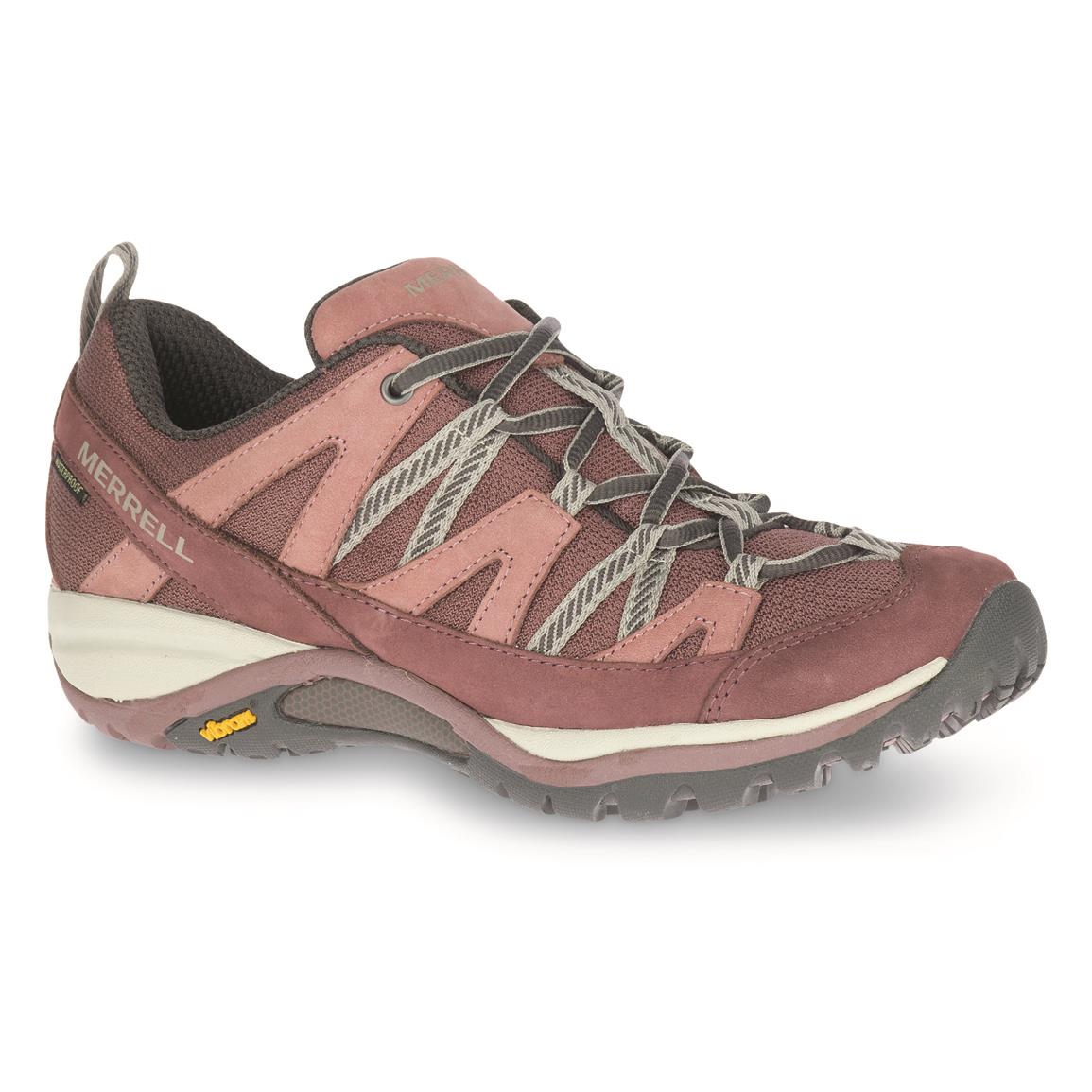 Merrell Women's Siren Sport 3 Waterproof Hiking Shoes, Marron