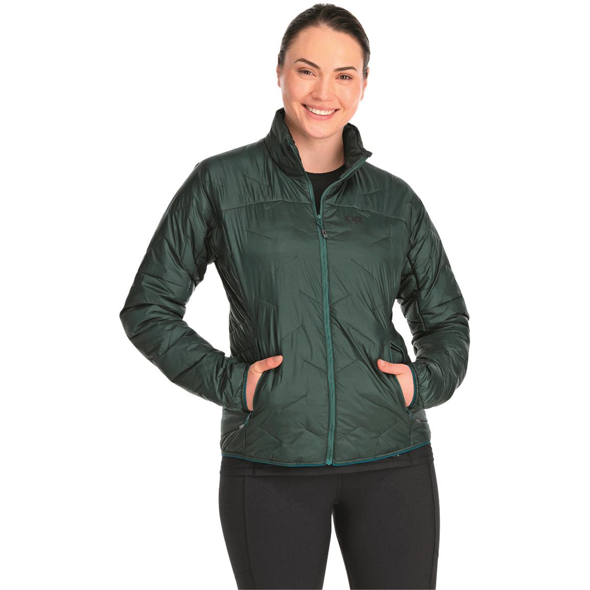 Outdoor Research Women's SuperStrand LT Insulated Jacket, Treeline