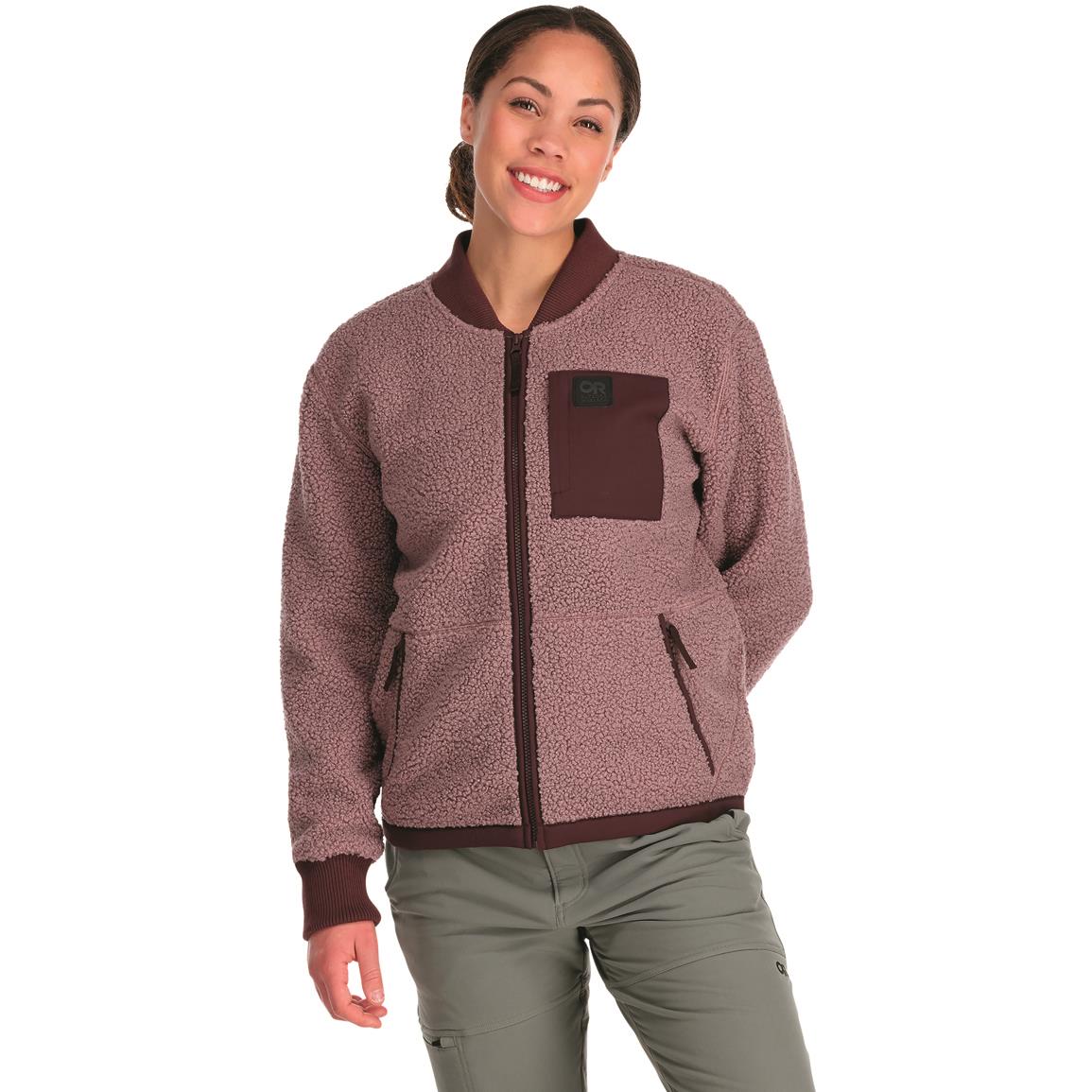 Outdoor Research Women's Juneau Fleece Jacket, Moth