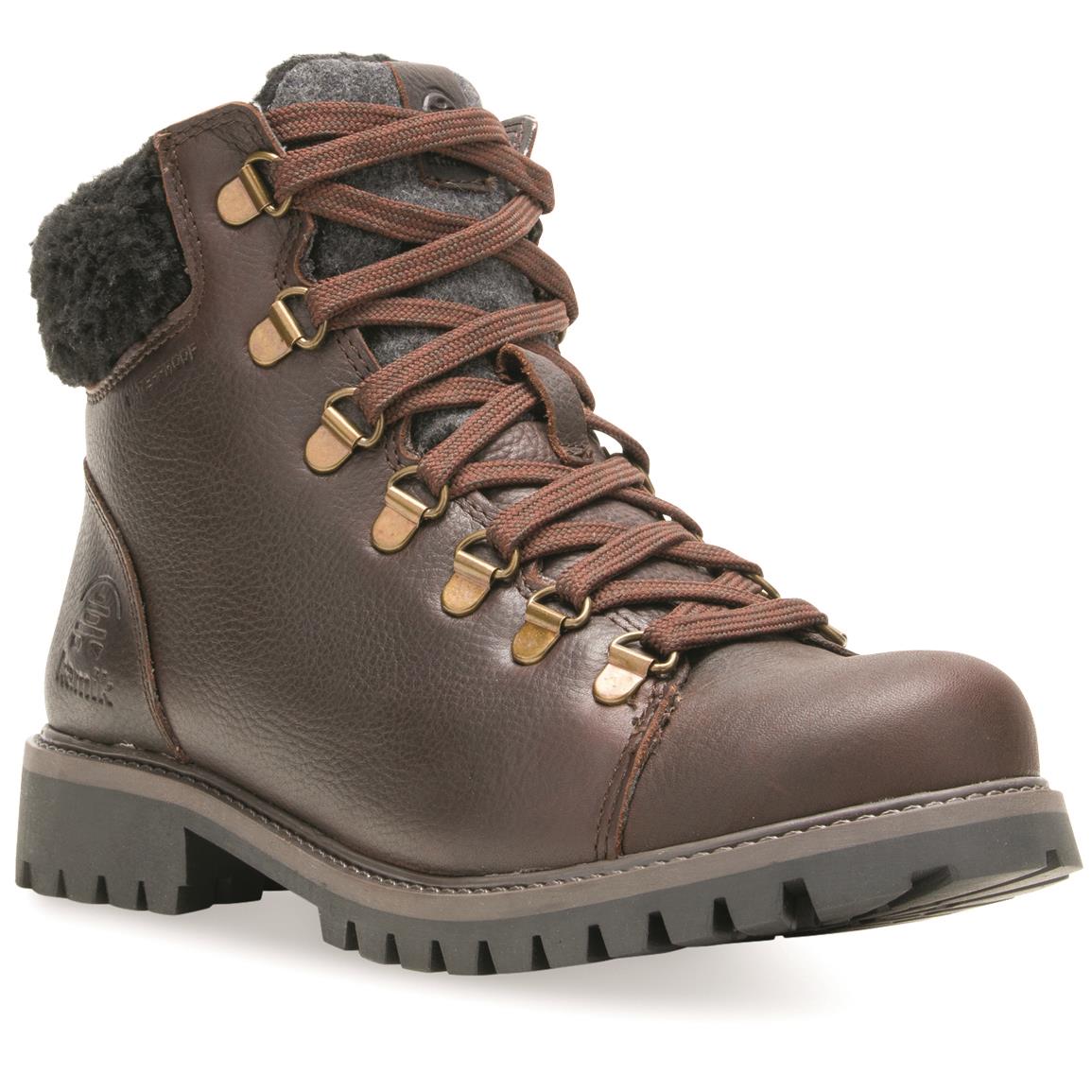 Kamik Women's Rogue Hike 3 Waterproof Insulated Boots, Dark Brown