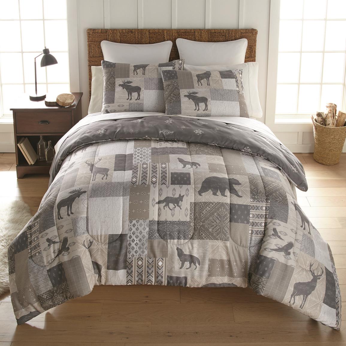 Donna Sharp Wyoming Reversible Comforter Bed Set, Wyoming