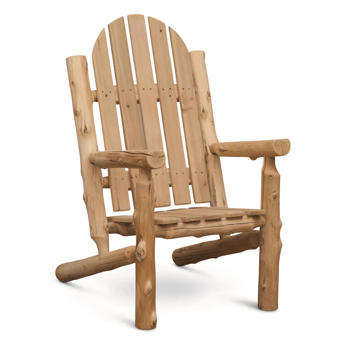 Fireside Lodge Outdoor Cedar Adirondack Chair