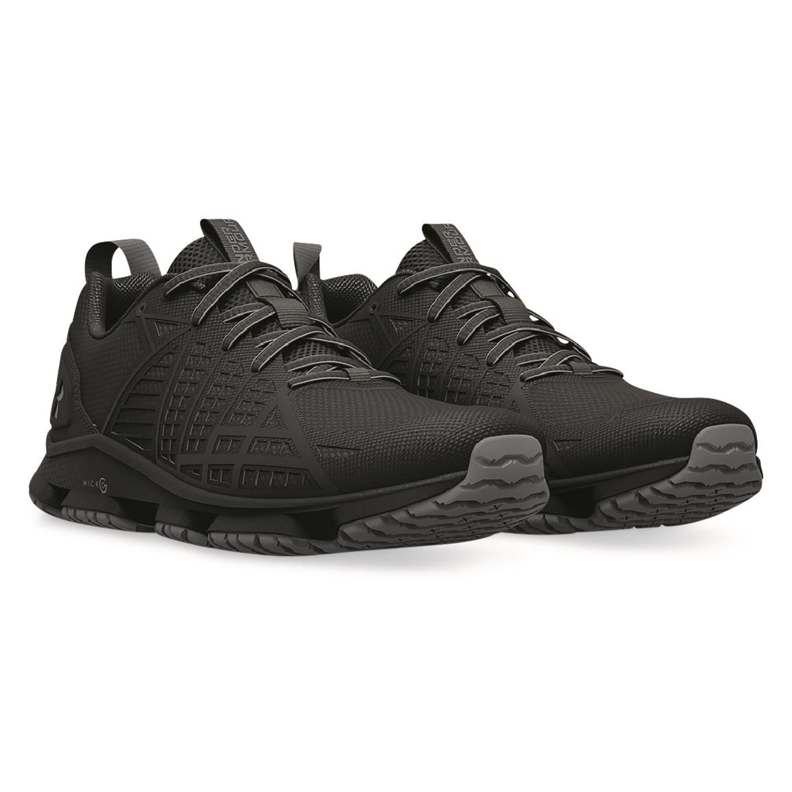 Under Armour Black Lightweight Shoes | Sportsman's Guide