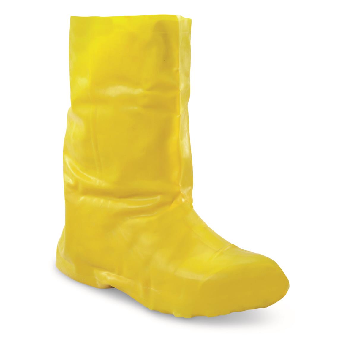 U.S. Municipal Surplus Boot Covers, 2 Pack, New, Yellow