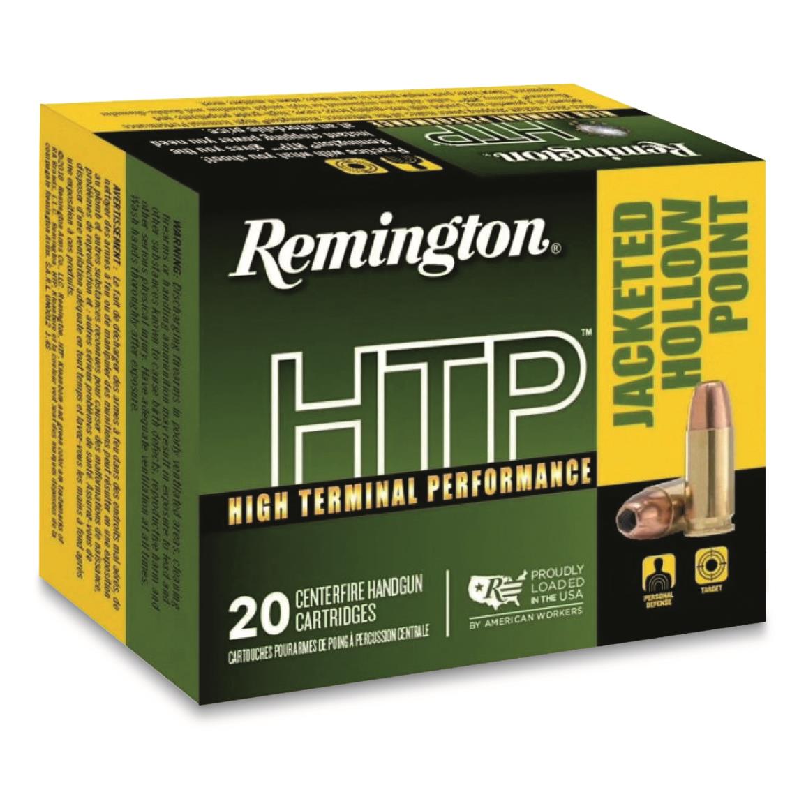 Remington High Terminal Performance, 30 Super Carry, JHP, 100 Grain, 20 Rounds