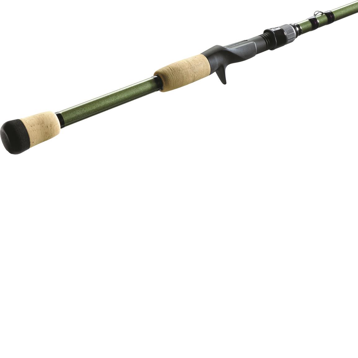St. Croix Mojo Bass Glass Casting Rod, 7'2" Length, Heavy Power, Moderate Action