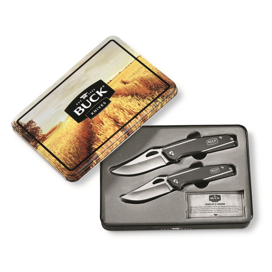 Buck Knives 246/247 Collector's Gift Tin