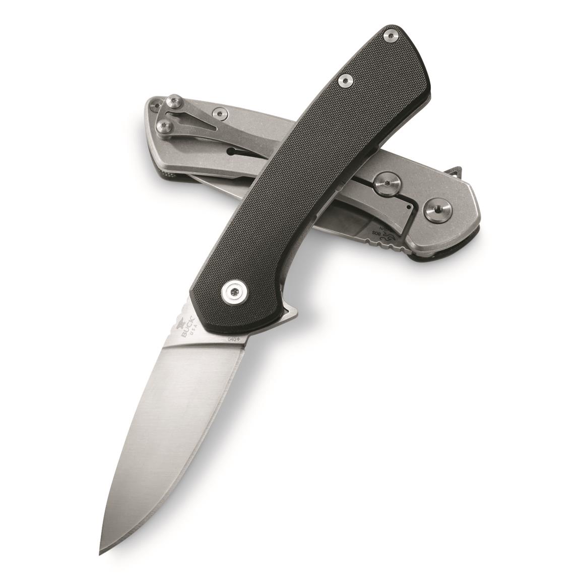 Buck Knives 040 Onset Folding Knife, Black