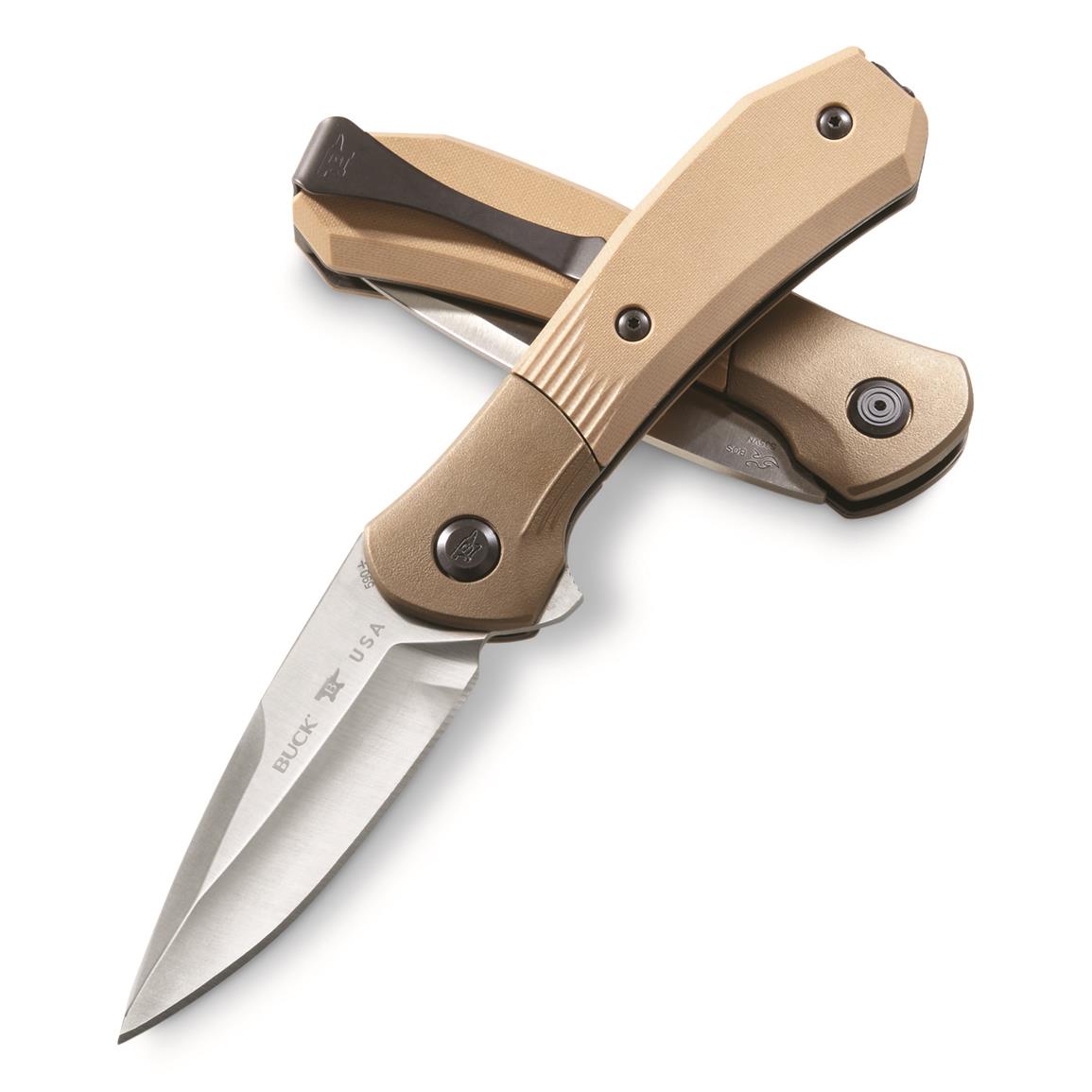 Buck Knives Paradigm Assisted Opening Knife, Brown