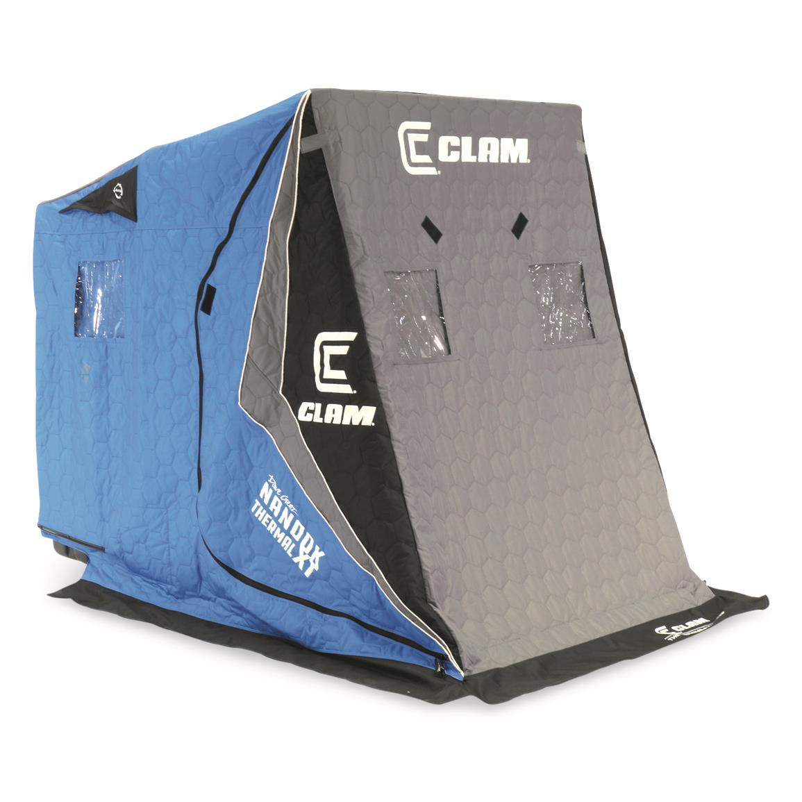Clam Nanook XT Thermal Ice Fishing Shelter, 2-Person