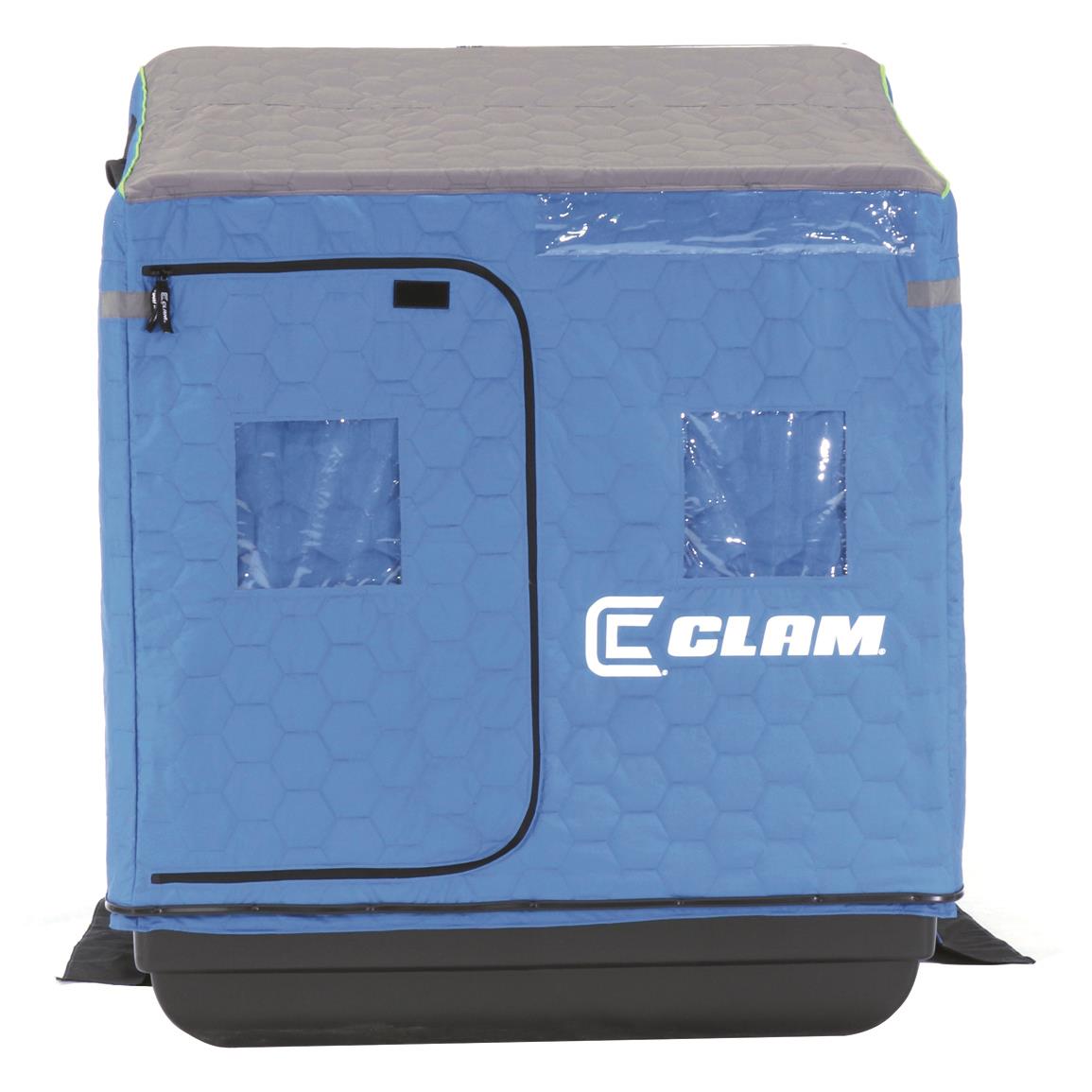 Eskimo Eskape 2600 Flip-Over Insulated Ice Fishing Shelter, 2-Person -  717924, Ice Fishing Shelters at Sportsman's Guide