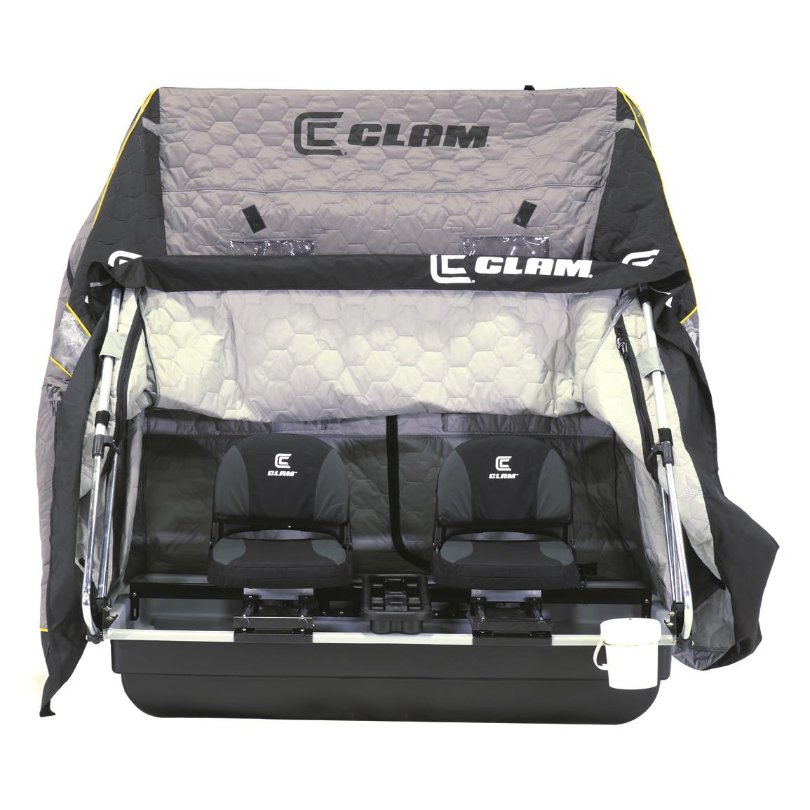 Clam X-800 Thermal Hub Ice Shelter - 735173, Ice Fishing Shelters at ...