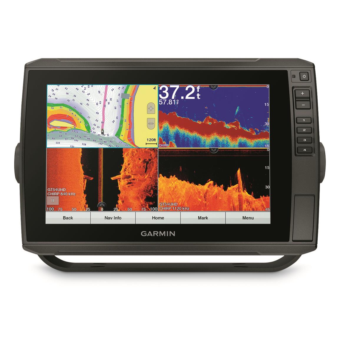 Garmin ECHOMAP Ultra 106sv with BlueChart g3 and LakeVü g3 for U.S (Control Head Only)