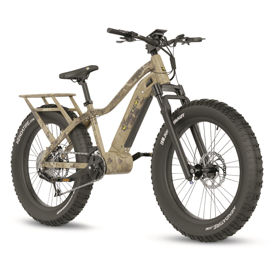 QuietKat Warrior 1000 Electric Bike, 2021 Model, Veil Poseidon Dry Camo