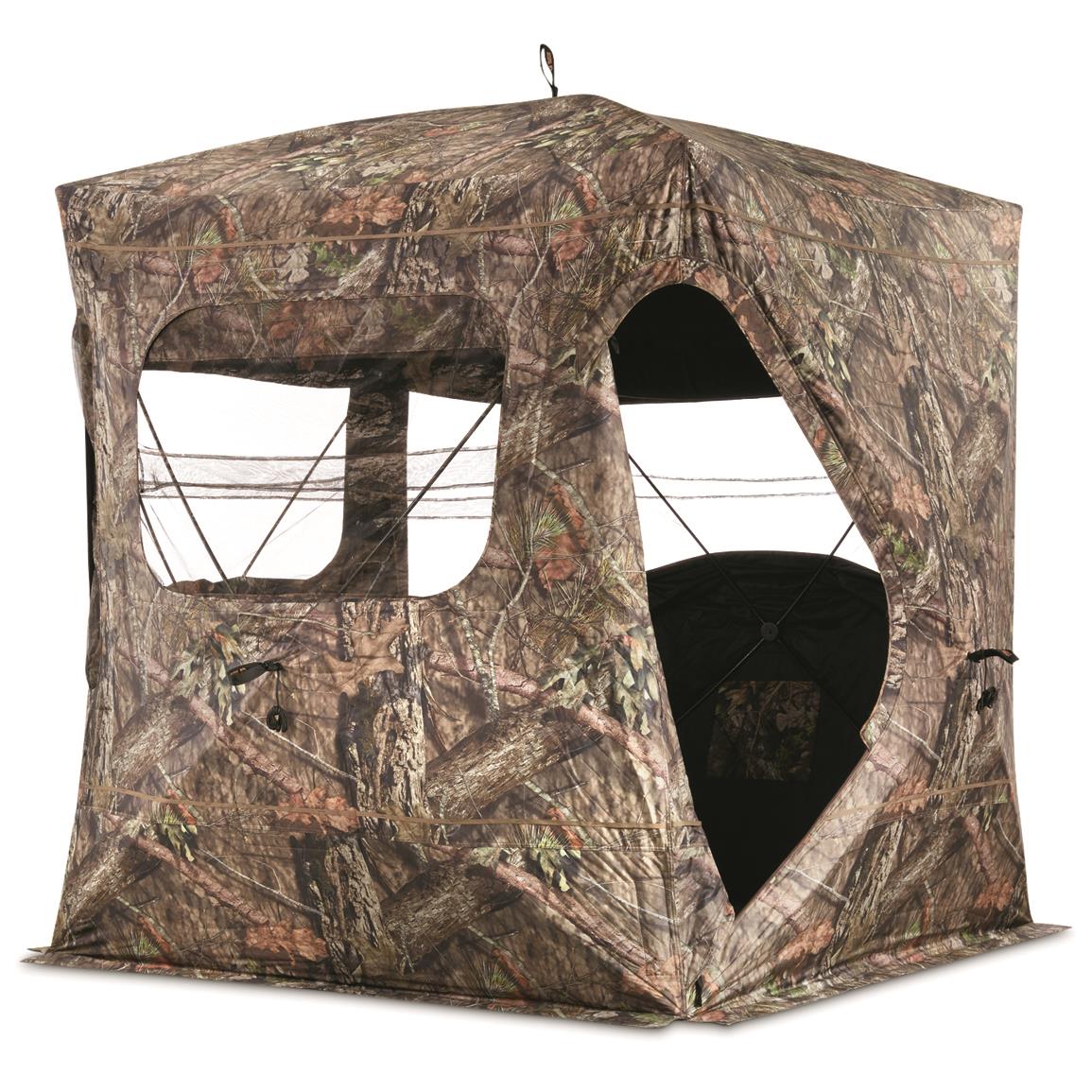 Guide Gear Field General 4-Star Insulated Ground Blind with Snow Pole