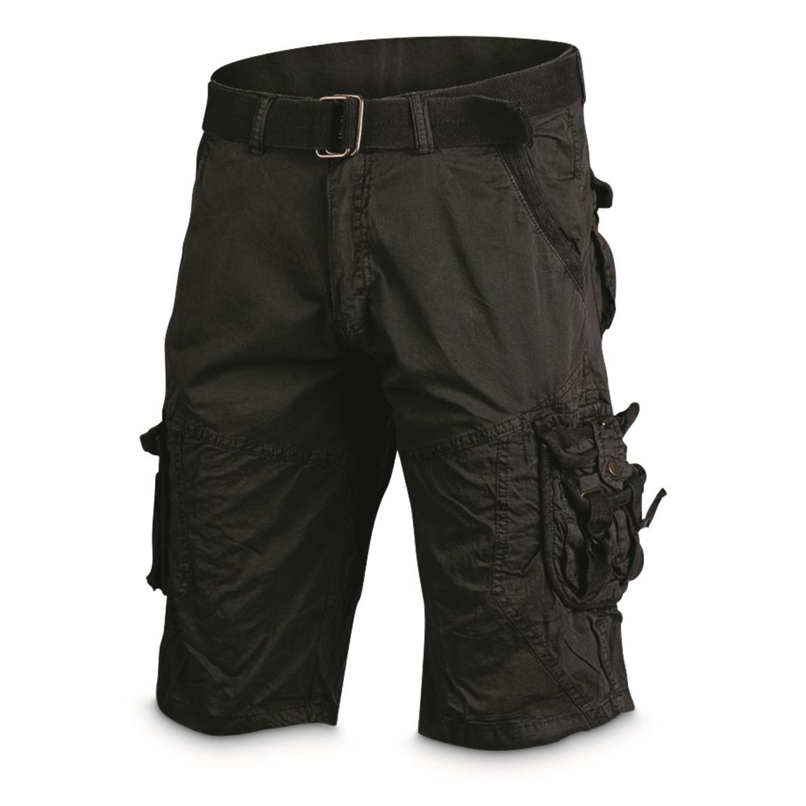 Mil-Tec Tactical Survival Shorts, Black
