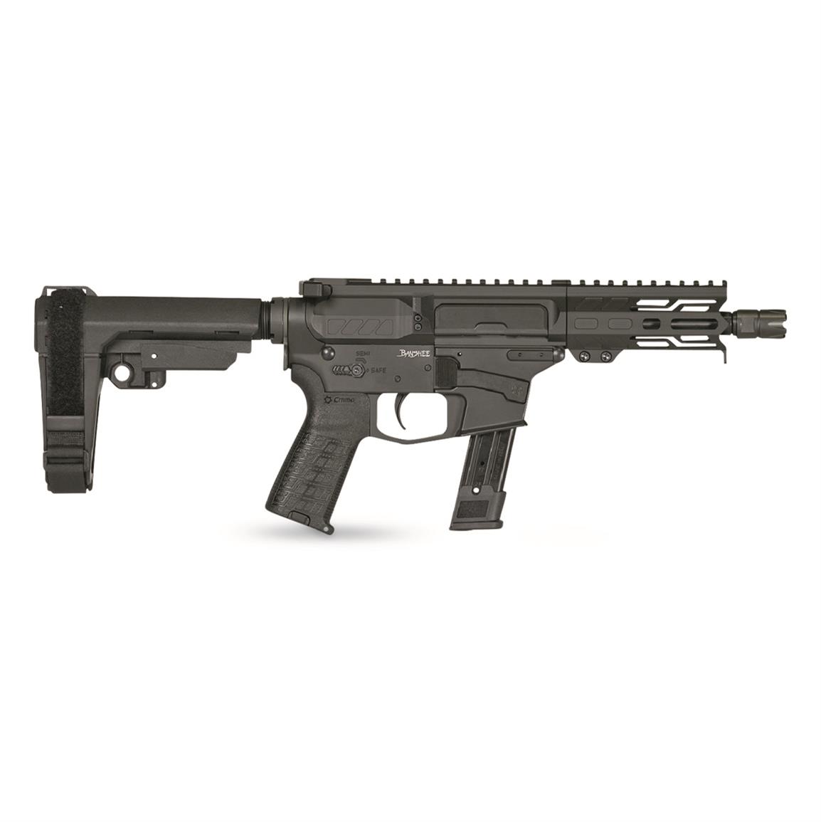 CMMG Banshee Mk17 AR-style Pistol, Semi-auto, 9mm, 5" Barrel, 21+1, SIG P320 Mags