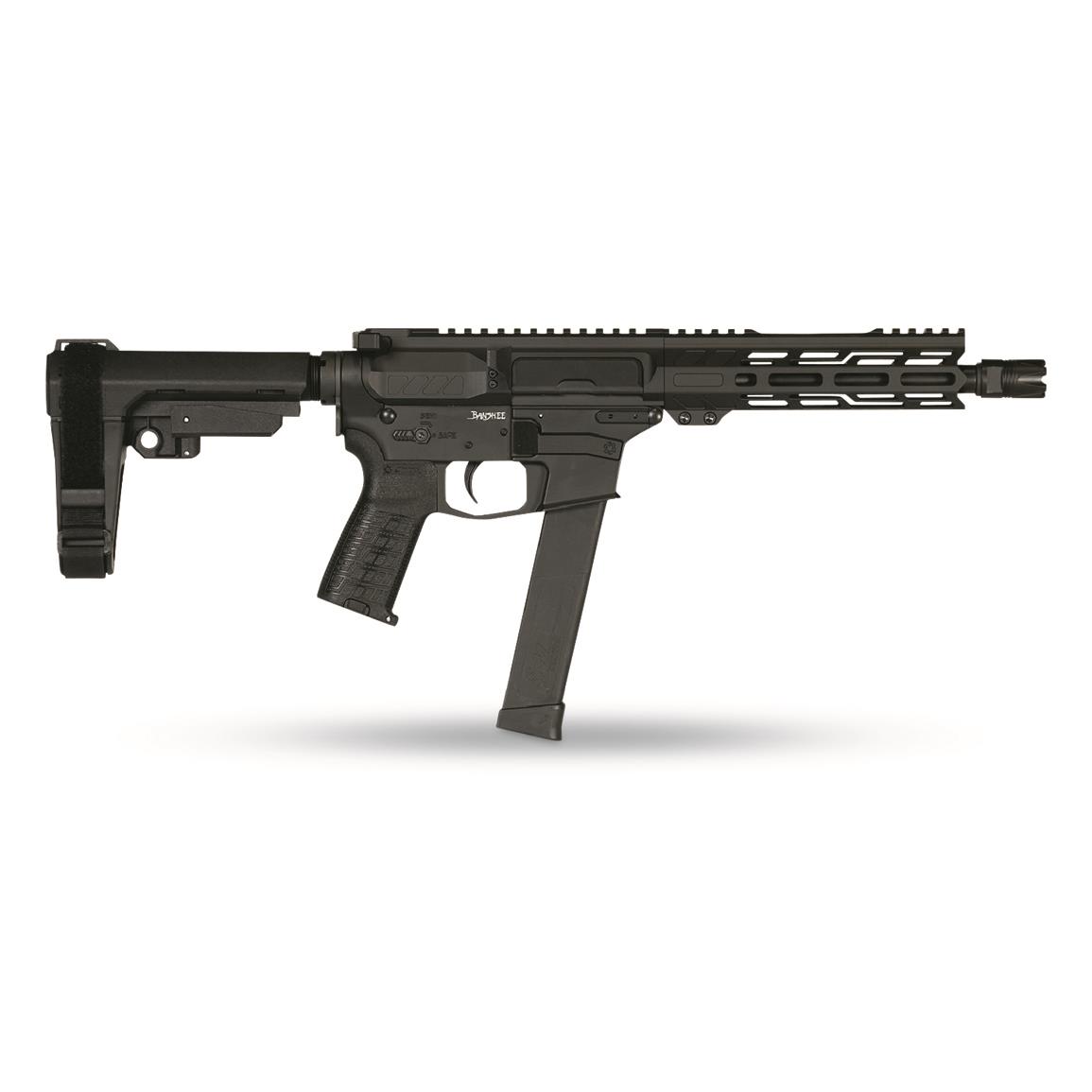 CMMG Banshee Mk10 AR-style Pistol, Semi-auto, 10mm, 8" Barrel, 30+1 Rds., Glock Mags