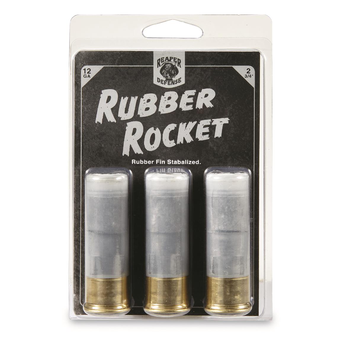 Reaper Rubber Rocket, 12 Gauge, 2 3/4