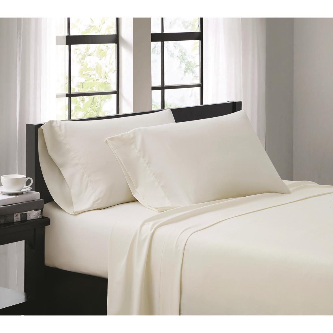Truly Soft Everyday Bed Sheet Set, Ivory