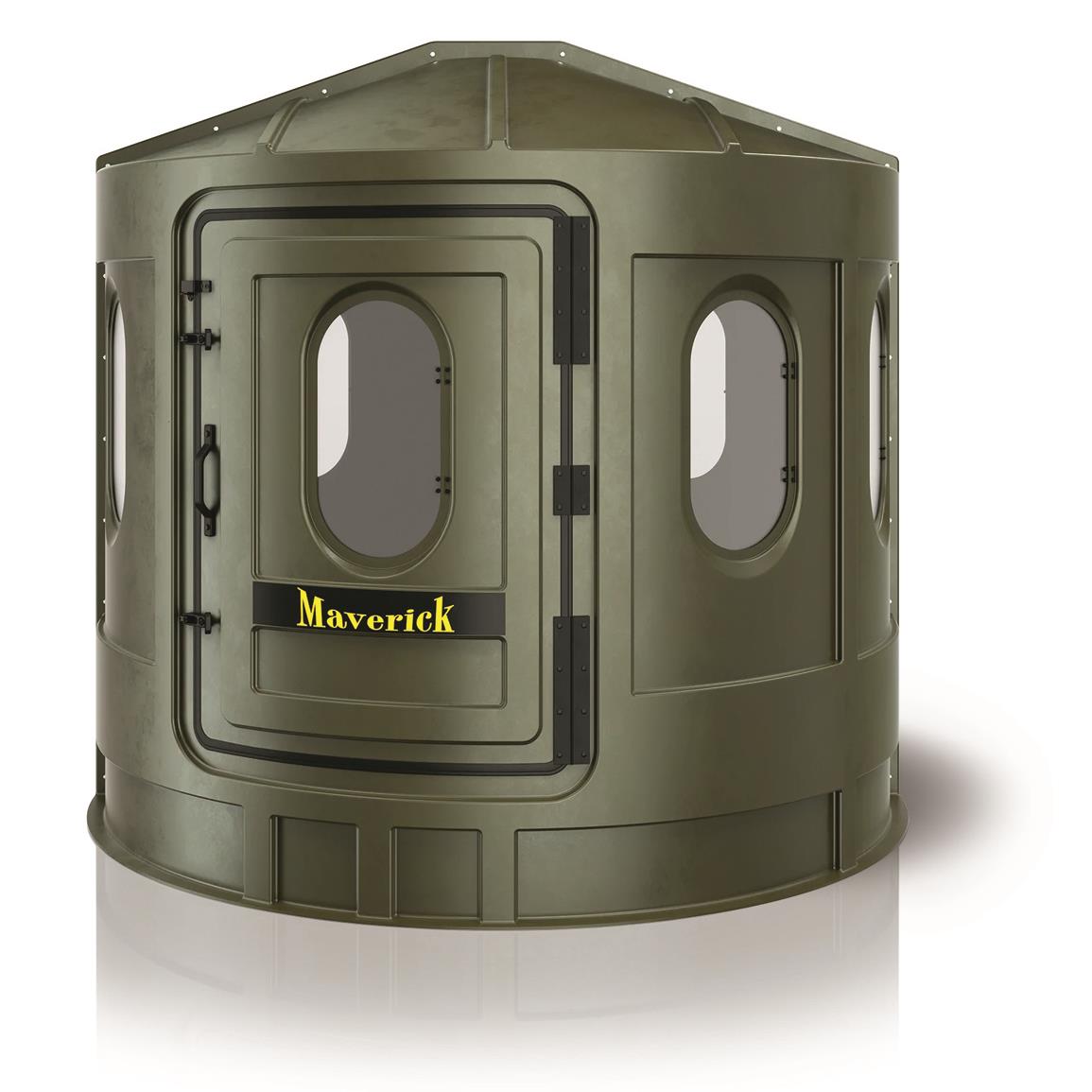 Maverick XL Hunting Blind, Green with Clear Windows