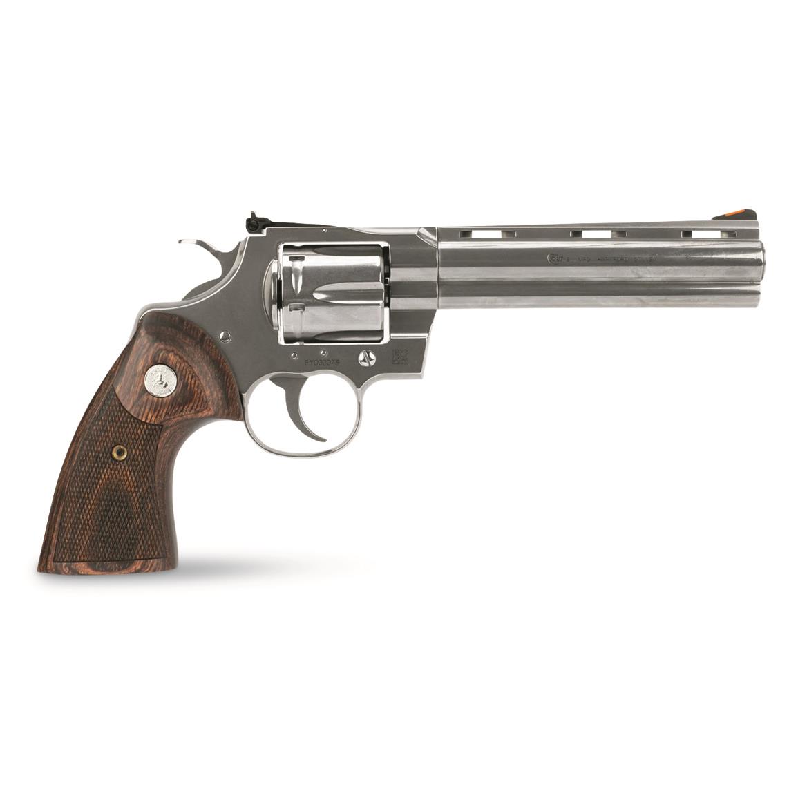 Colt Python, Revolver, .357 Magnum, 6" Barrel, 6 Rounds