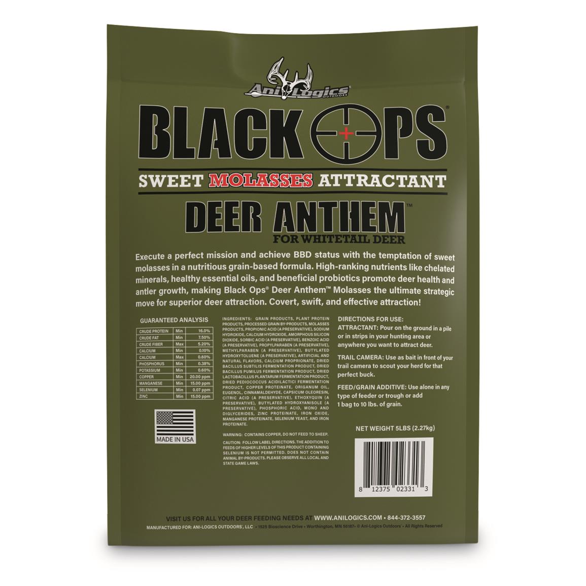 Big Tine 3006 Fortified Deer Blend Protein Plus, 25lb. 712027, Mineral Attractants & Feed at