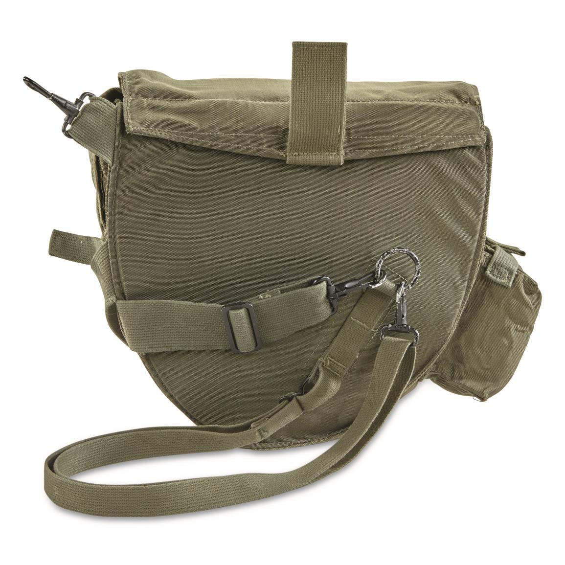 U.S. Military Surplus M40 Gas Mask Bag, Used