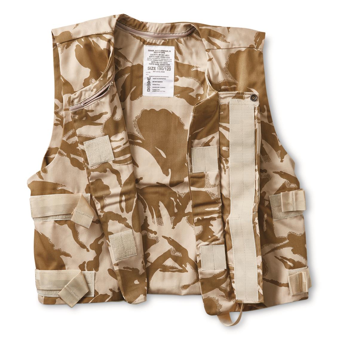 Czech Military Surplus Wool Blend Sweater Vest, New - 713196, Tactical ...