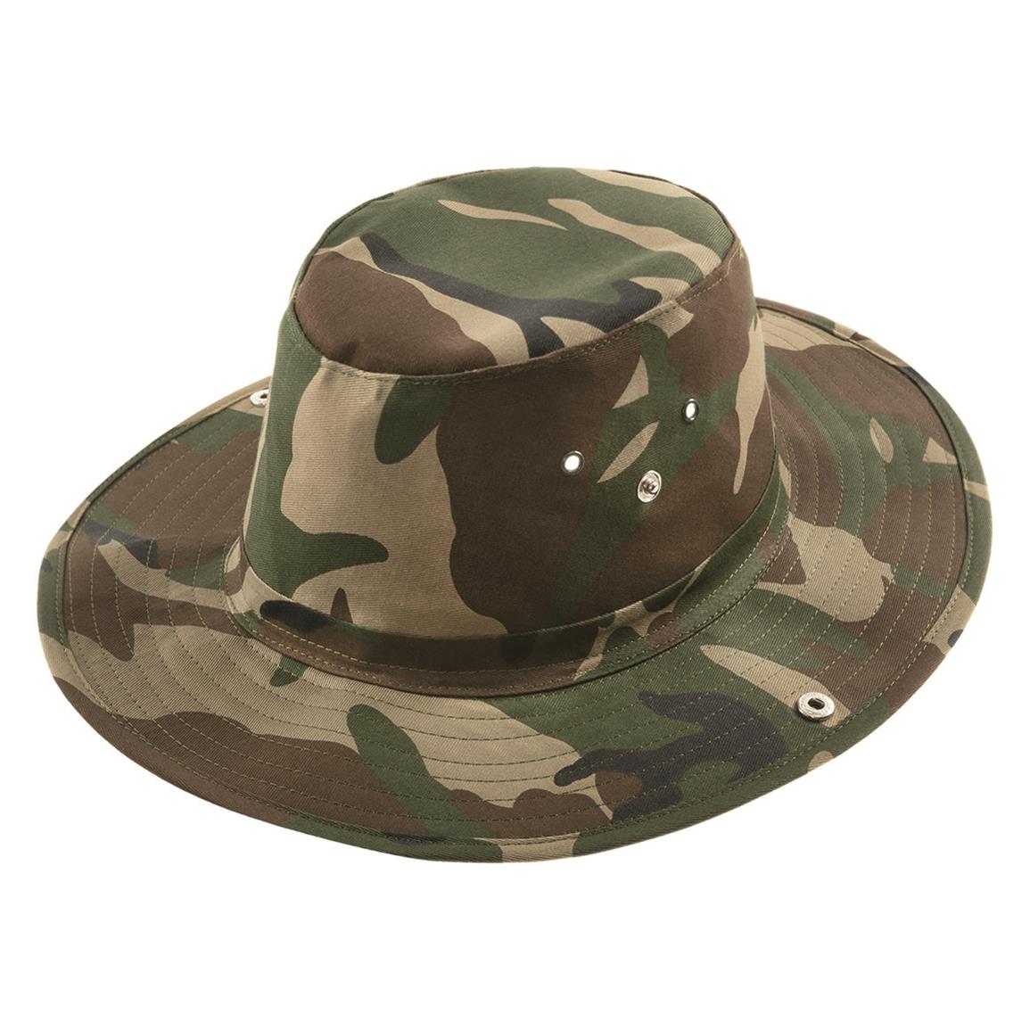 Mil-Tec Bush Hat, Woodland