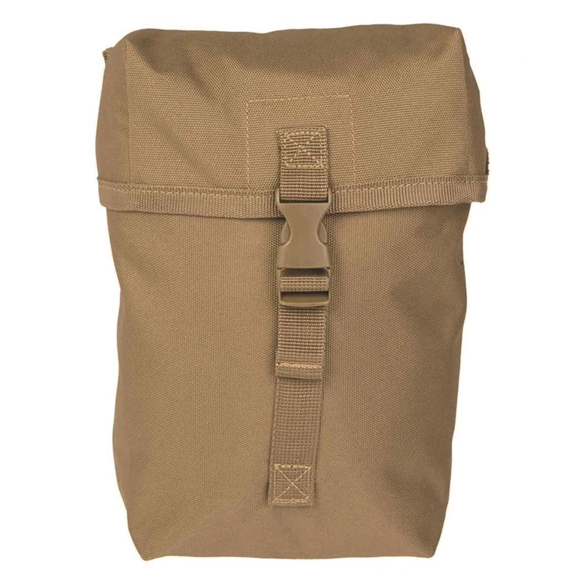 Mil-Tec Large MOLLE Utility Pouch, Coyote
