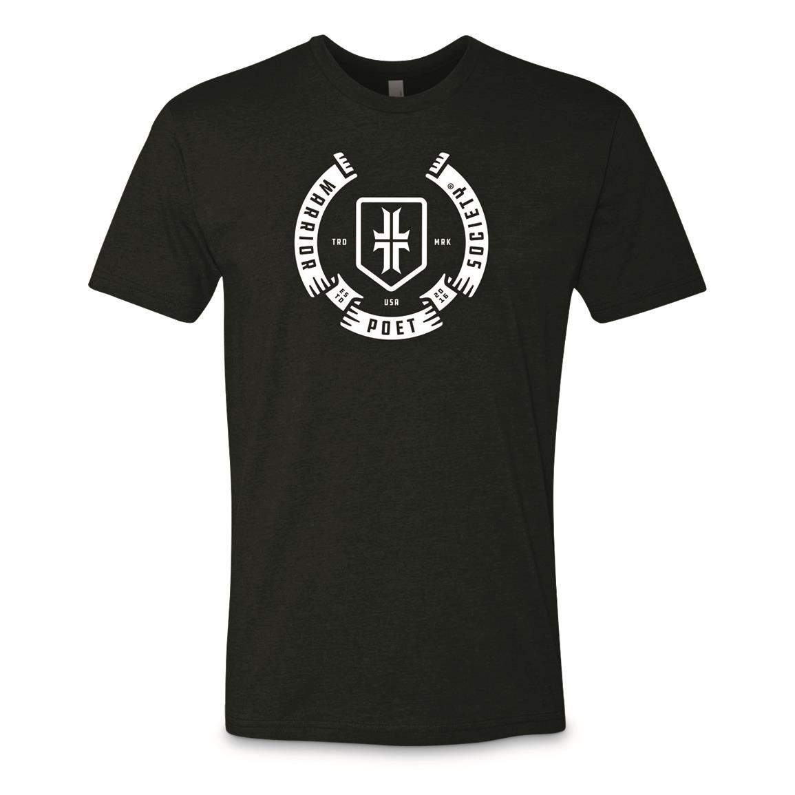 Warrior Poet Society Men's Seal Shirt, Black