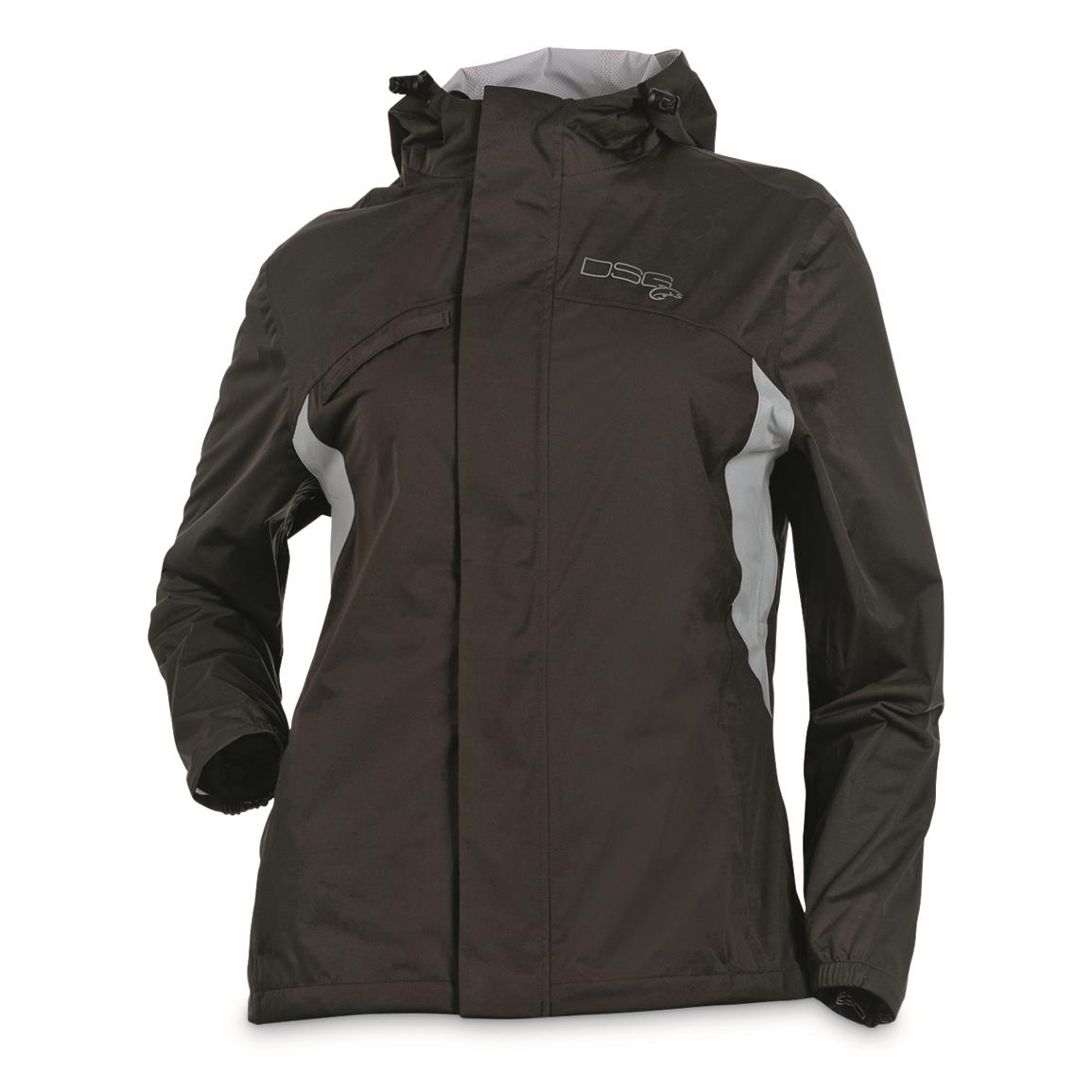 DSG Outerwear Women's Journey Rain Jacket, Dark Charcoal