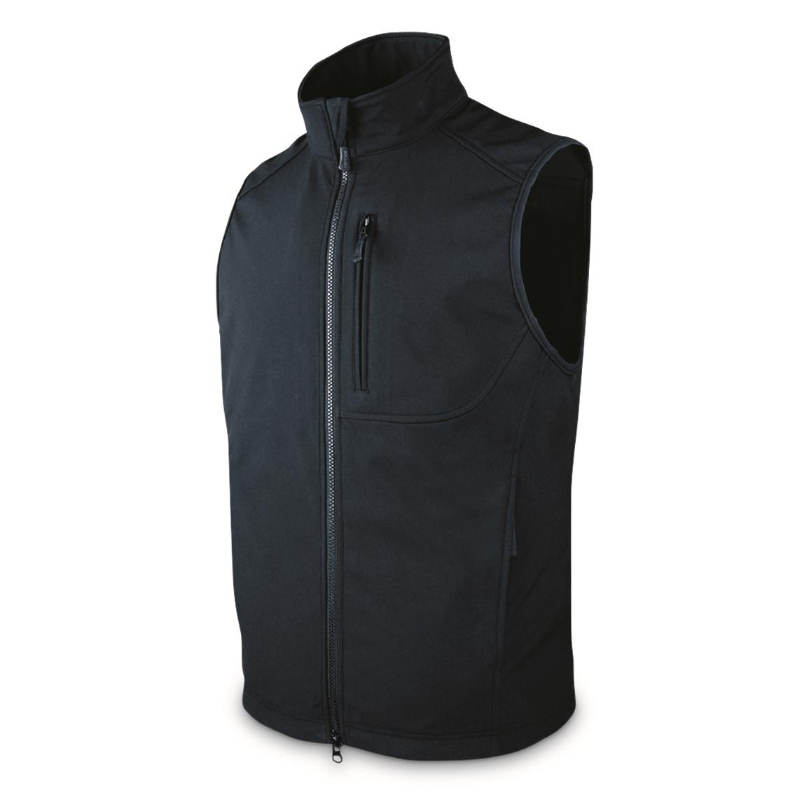 Condor Men's Core Softshell Vest, Navy