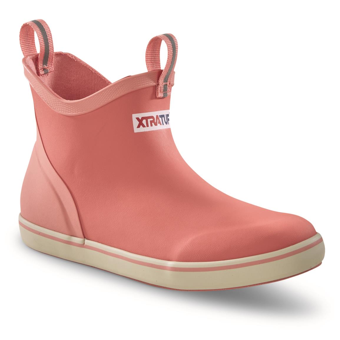 Xtratuf Kids ( size 1M to 7M ) Ankle Deck Boot - Coral