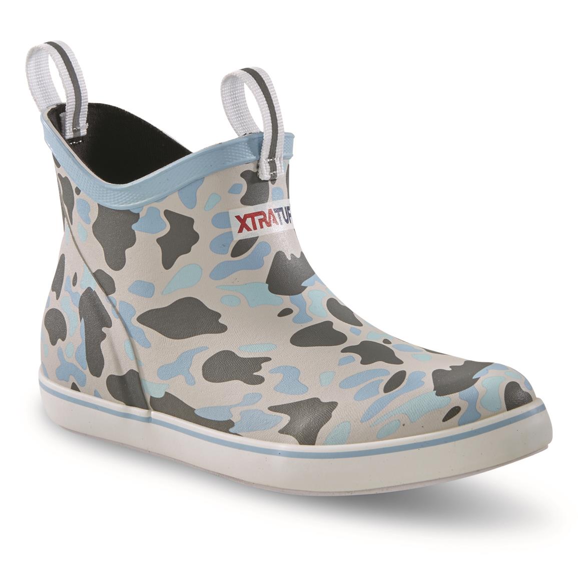 Xtratuf Kids Ankle Deck Boot - Duck camo