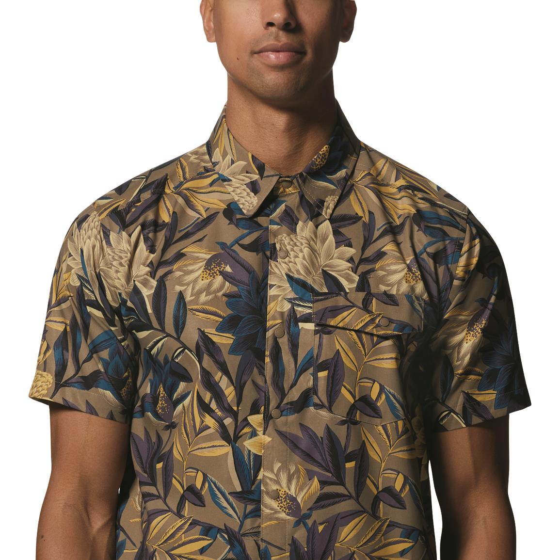 Mountain Hardwear J Tree Short-Sleeve Button-Down Shirt - 724894, Shirts &  Polos at Sportsman's Guide