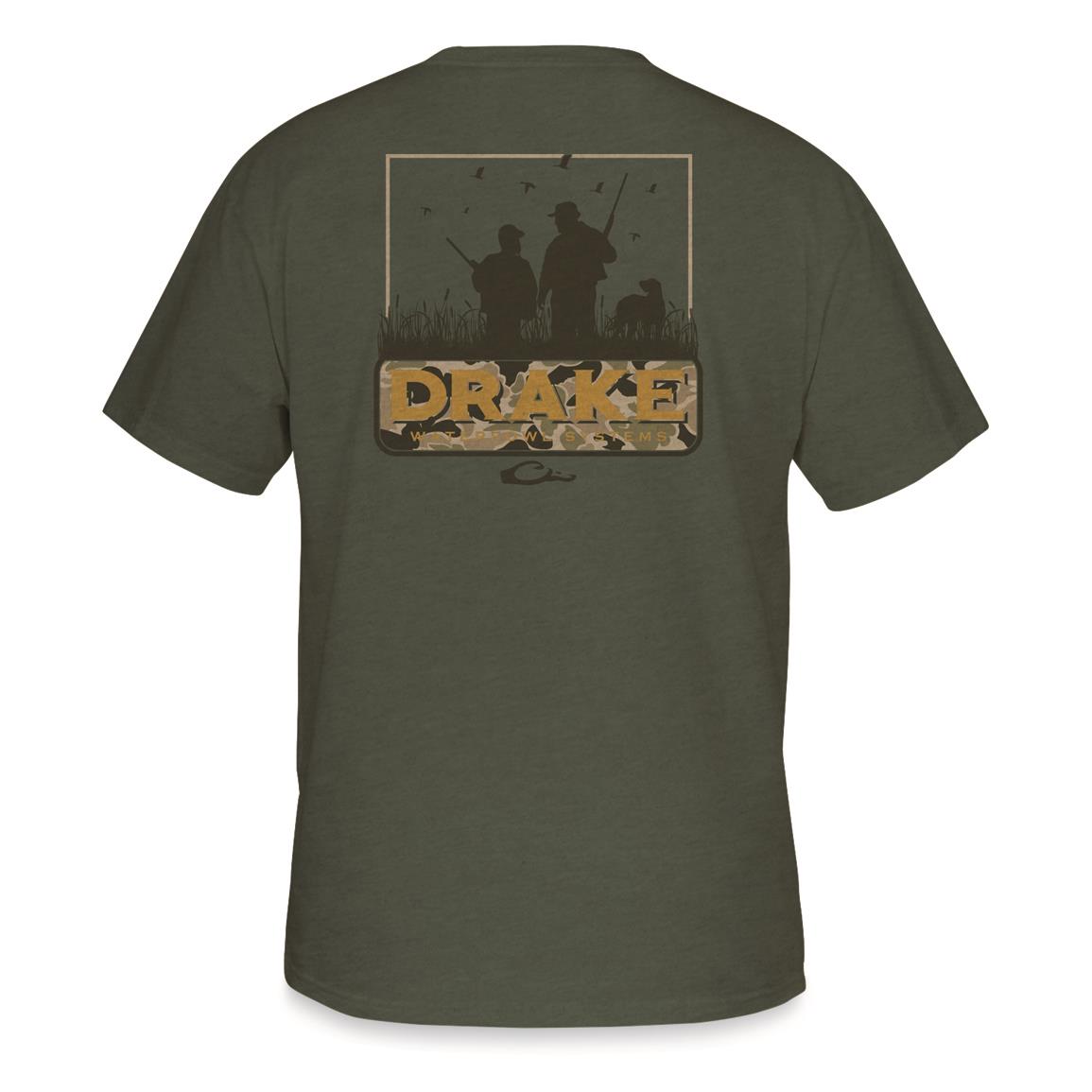 Drake Waterfowl® Family Tradition T-Shirt, Sea Spray