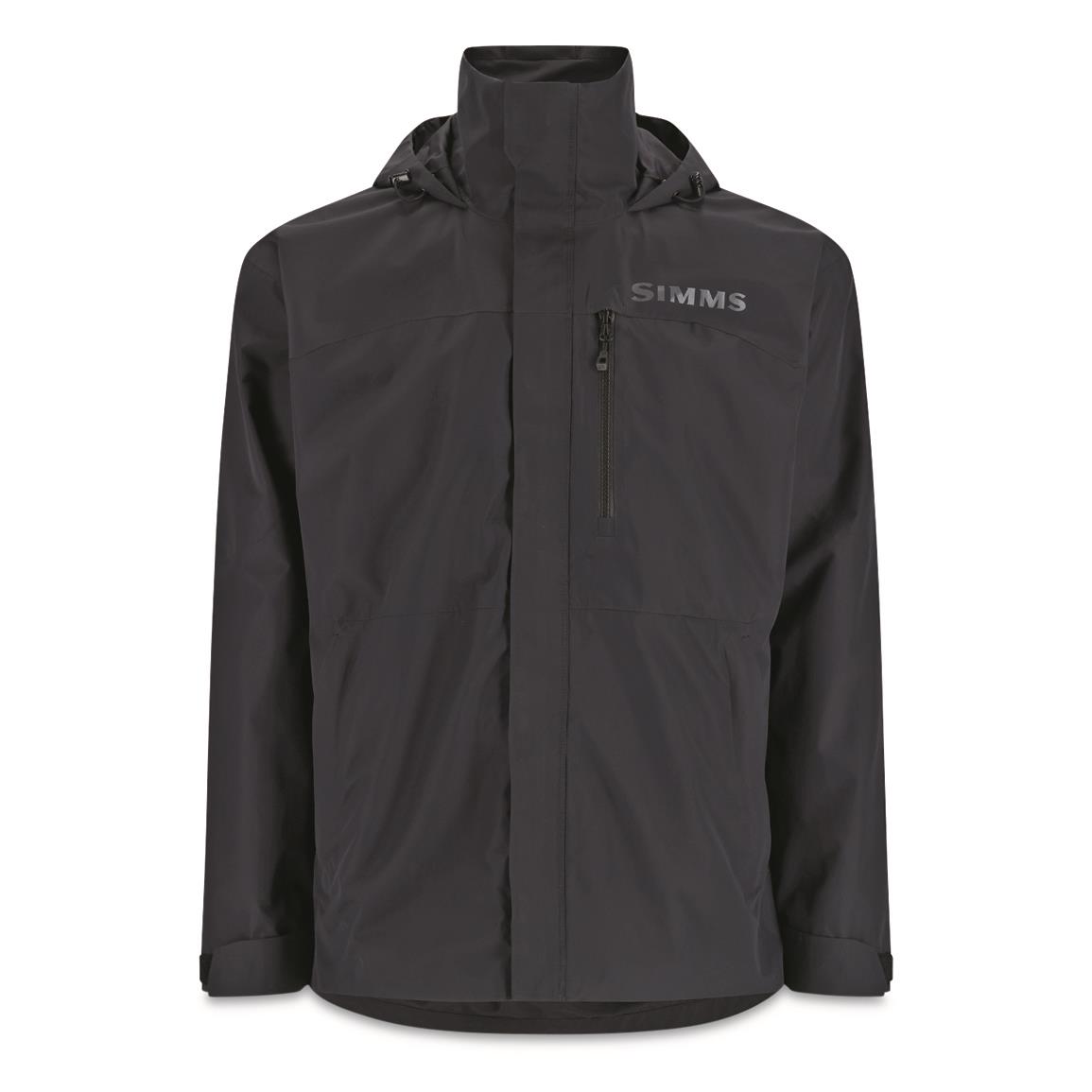 Black Fin / Waterproof Pocket Rain / Fishing / ATV Jackets - Pre Sale - Arrives April 2024 2 XL