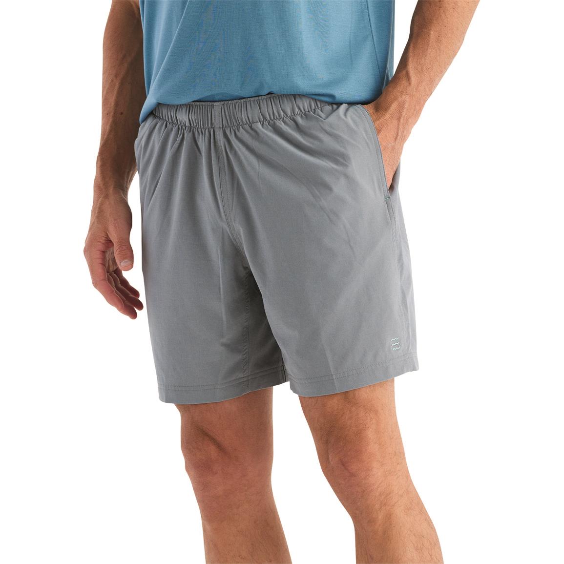 Free Fly Men's Breeze Shorts, 6" Inseam, Slate